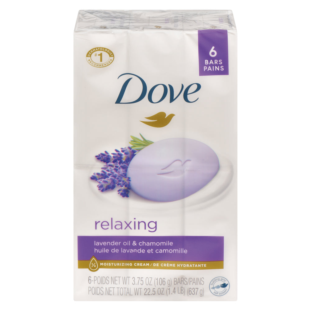 DOVE LAVENDER SOAP, 12 X 6 X 106.17 G