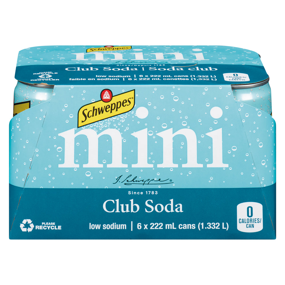 SCHWEPPES SODA CLUB 6x222