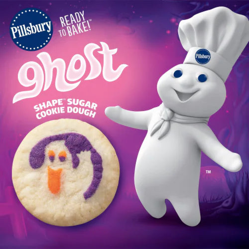PILLSBURY GHOST-SHAPED BISCUIT DOUGH, 12 X 312 G