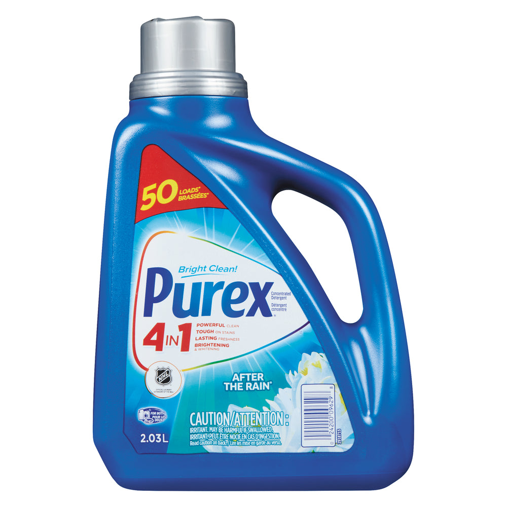 PUREX DETERGENT FRESH WAVE 44 LOADS, 6 X 2.03 L