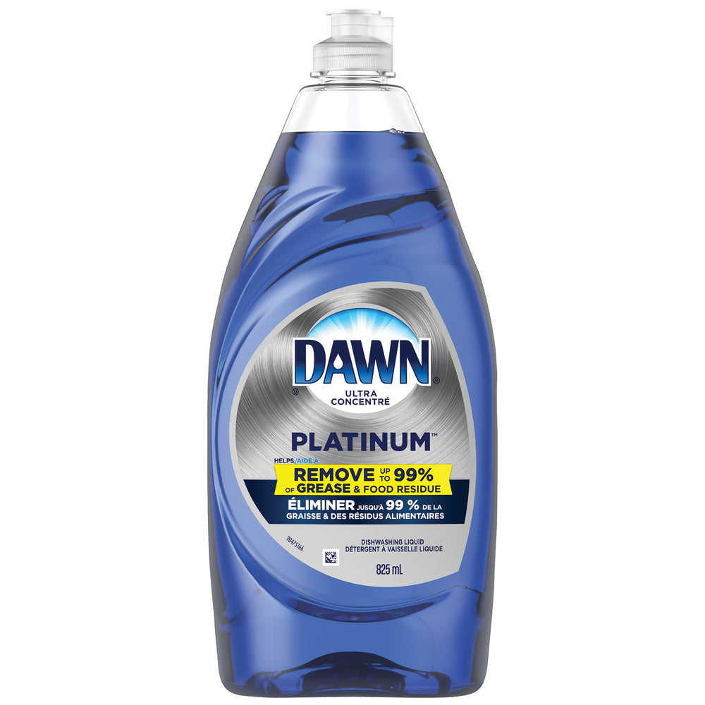 DAWN LIQUID DISH SOAP RAIN SCENT REFILL, 8 X 825 ML