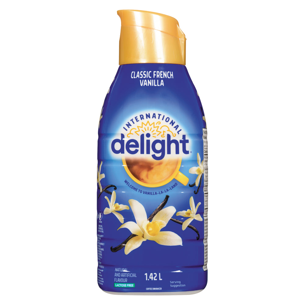 INTERNATIONAL DELIGHT COFFEE VANILLA FRENCH, 6 X 1.42 L