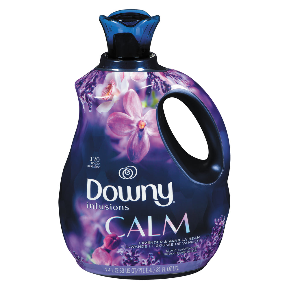 DOWNY ULTRA LIQUID SOFTENER INFUSIONS LAVENDER VANILLA 120 LOADS, 4 X 2.4 L