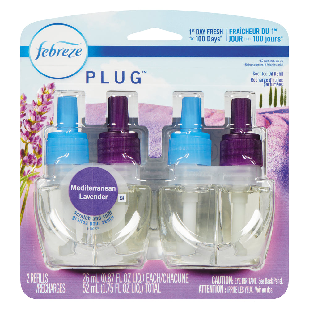 FEBREZE PLUGIN REFILL LAVENDER, 6 X 52 ML