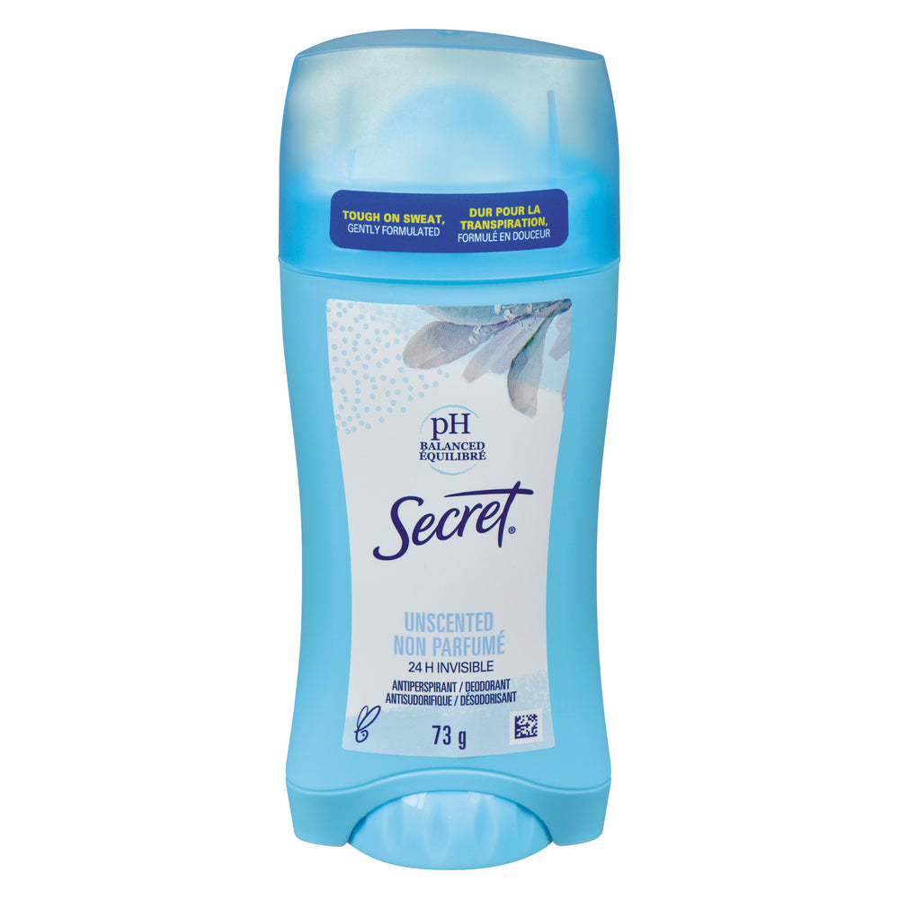 SECRET ANTIPERSPIRANT UNSCENTED, 6 X 73 G