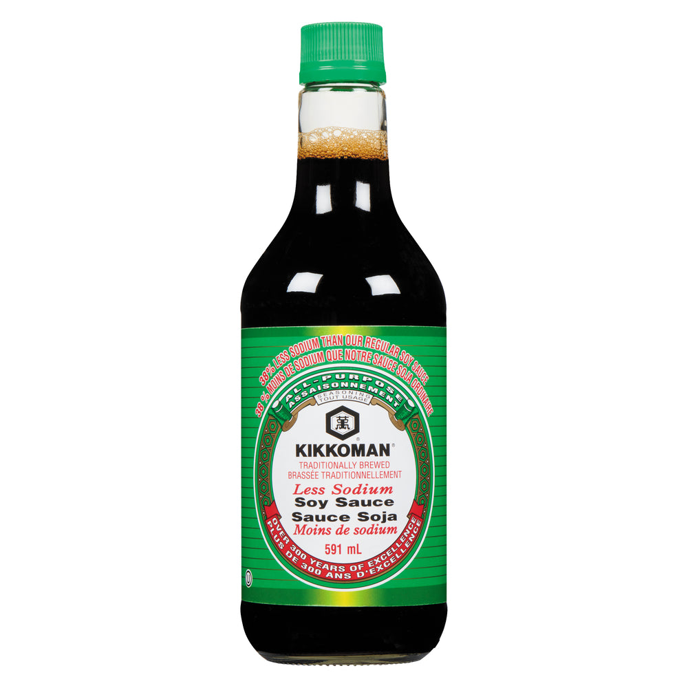 KIKKOMAN LIGHT SOY SAUCE, 12 X 591 ML
