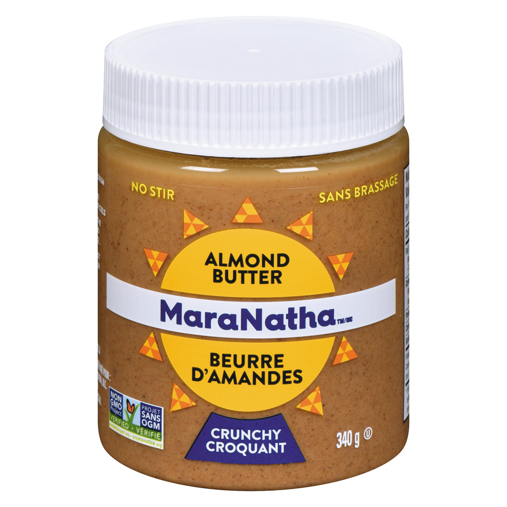 MARANATHA ALMOND BUTTER CRUNCHY, 6 X 340 G