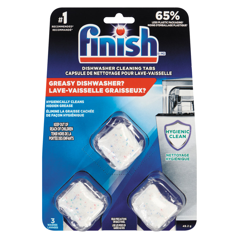 FINISH DISHWASHER CLEANER, 8 X 3 UN