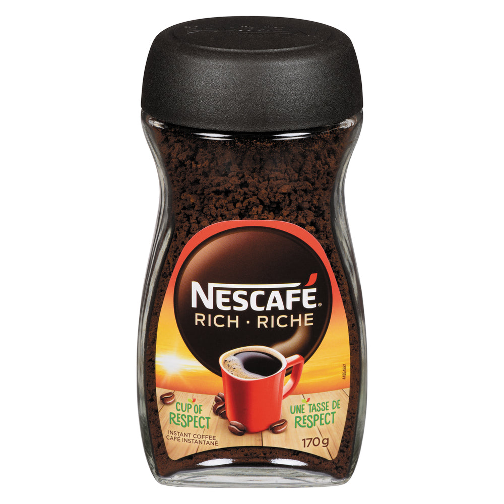 NESCAFE INSTANT RICH POT COFFEE, 12 X 170 G