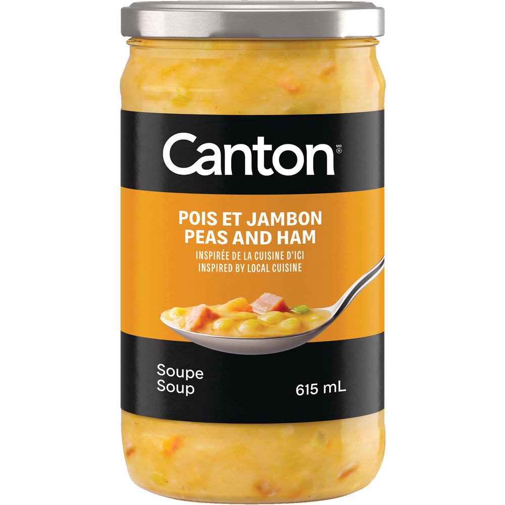 CANTON PEAS AND HAM SOUP, 12 X 615 ML