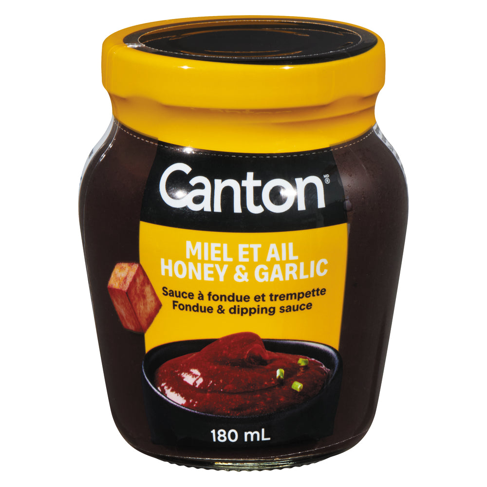 CANTON WILD HONEY & GARLIC SAUCE, 12 X 180 ML
