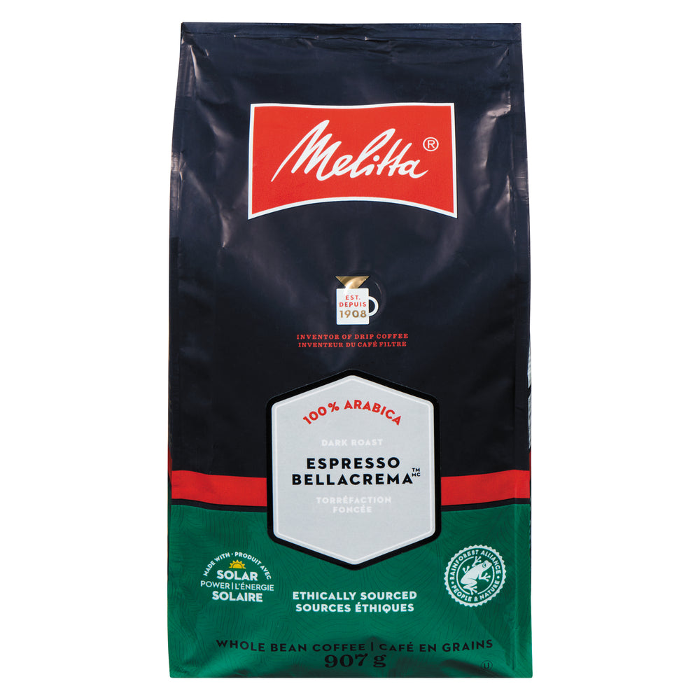 MELITTA ESPRESSO BEANS COFFEE, 6 X 907 G