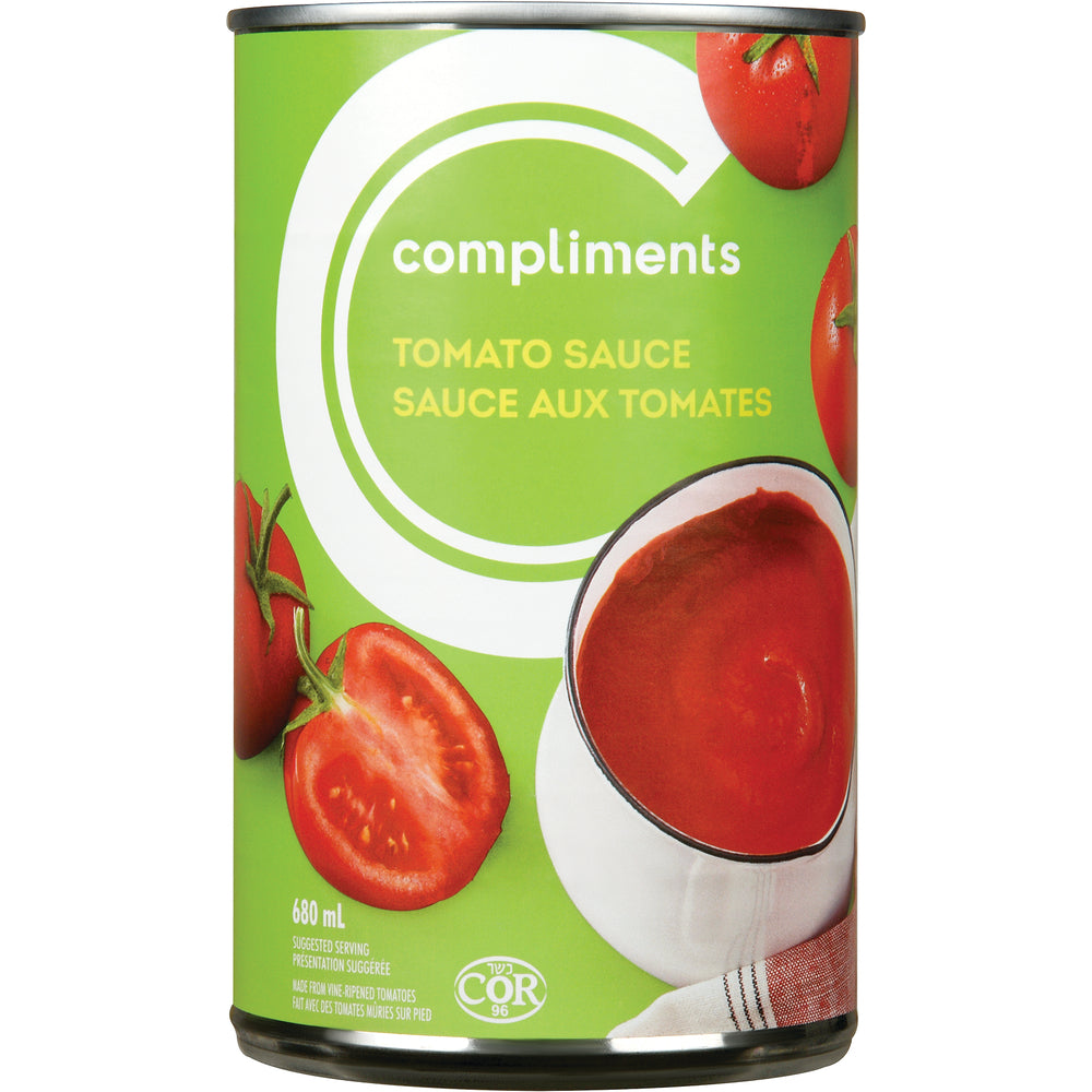 COMPLIMENTS TOMATO SAUCE, 12 X 680 ML