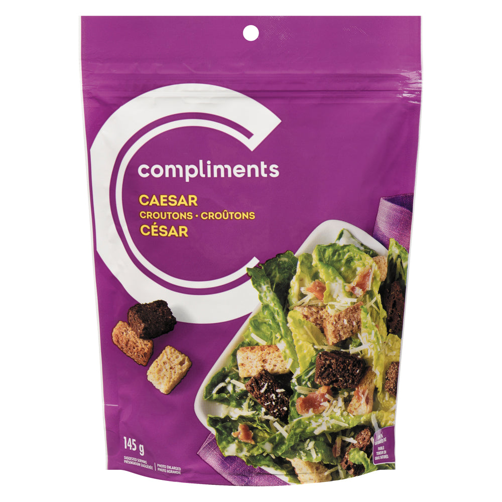 COMPLIMENTS CAESAR CROUTONS, 12 X 145 G