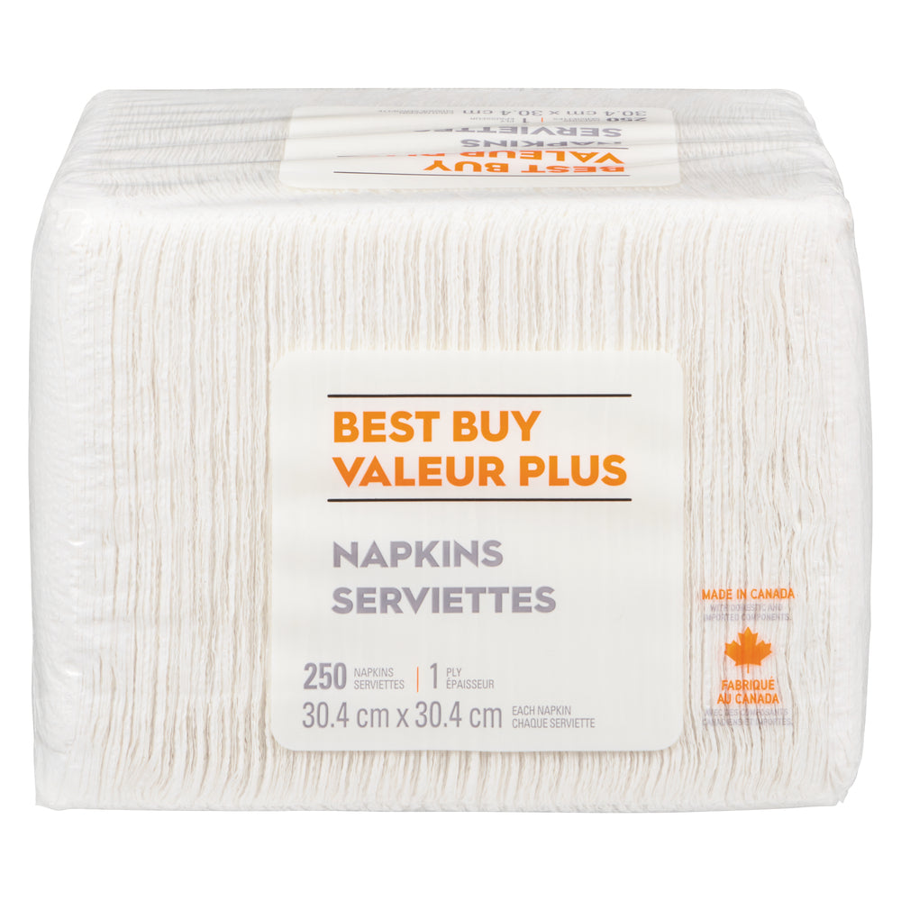BEST BUY NAPKINS, 12 X 250 UN