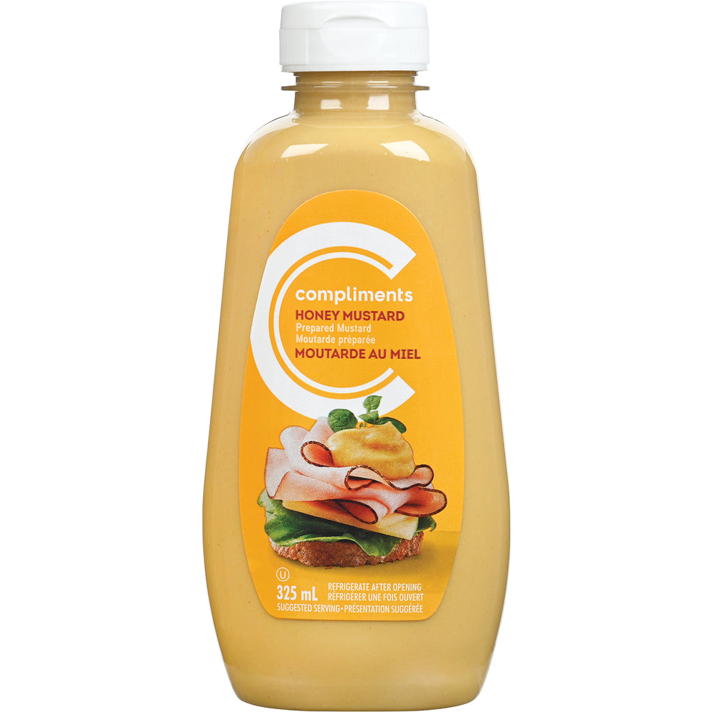 COMPLIMENTS HONEY MUSTARD, 12 X 325 ML
