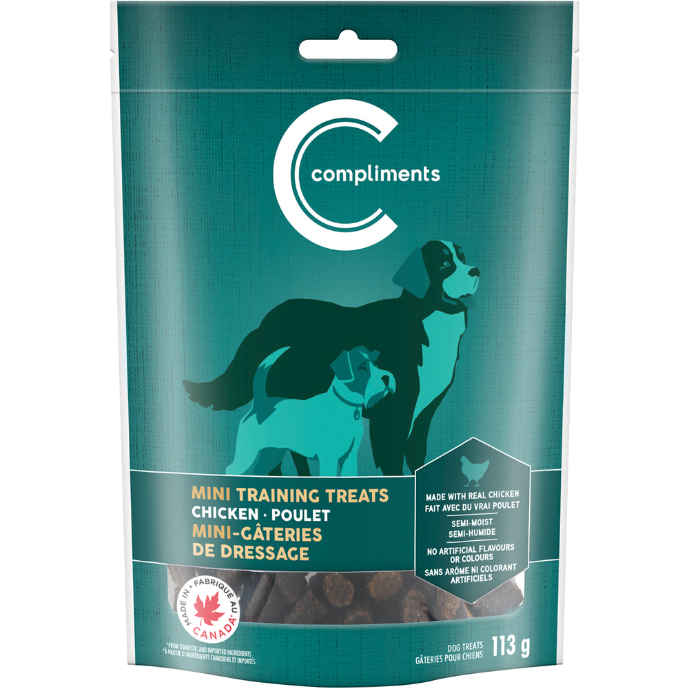 COMPLIMENTS DOG TREATS CHICKEN, 12 X 113 G