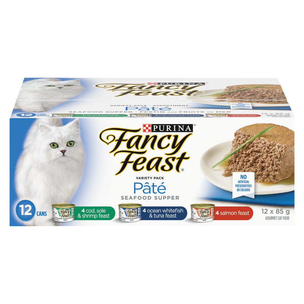 FANCFEST CAT FOOD SEAFOOD, 2 X 12 X 85 G