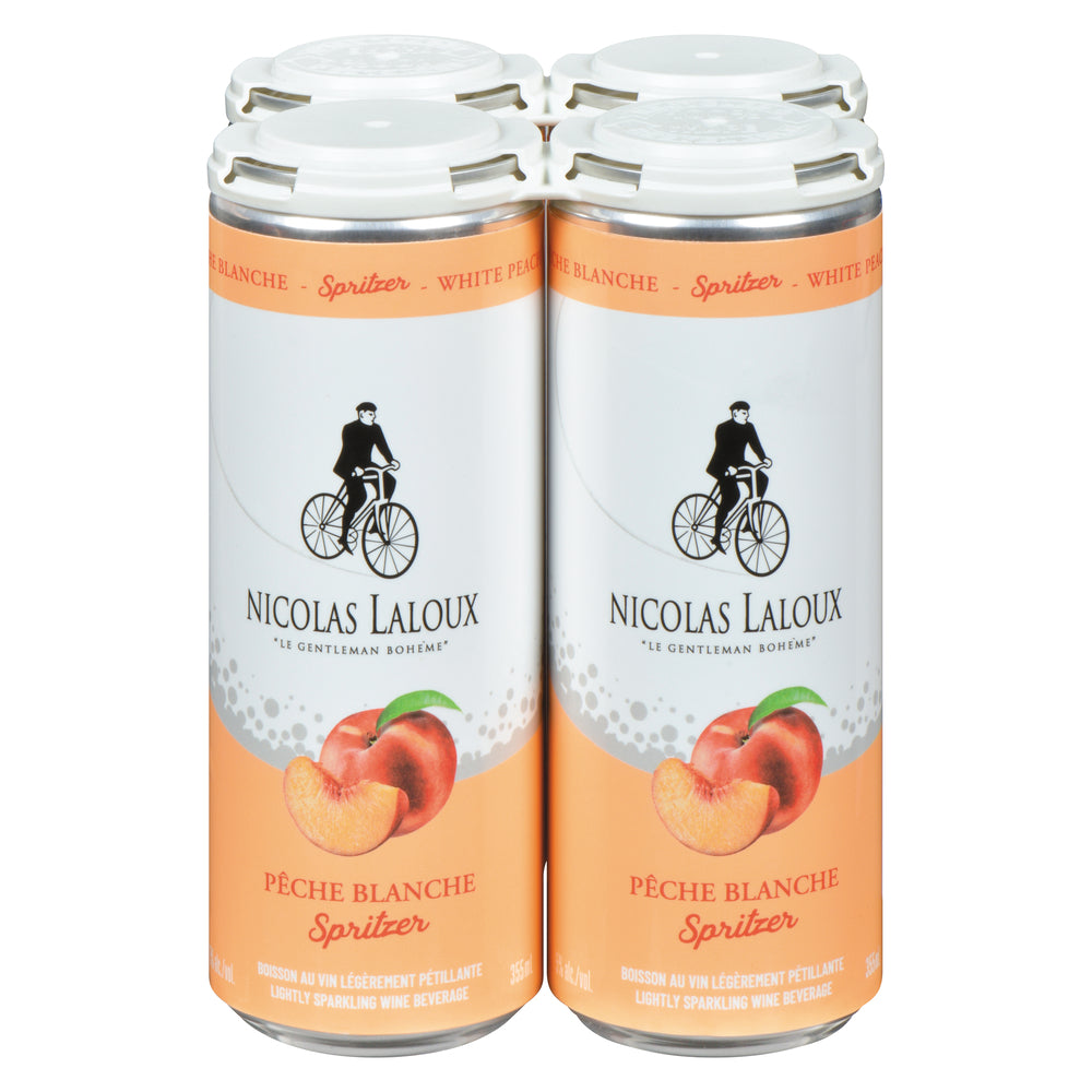 NICOLAS LALOUX SPRITZER PEACH, 6 X 4 X 355 ML