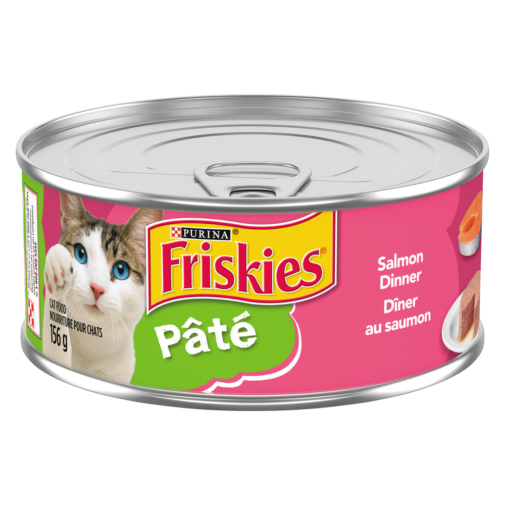 FRISKIES CAT FOOD SALMON, 24 X 156 G
