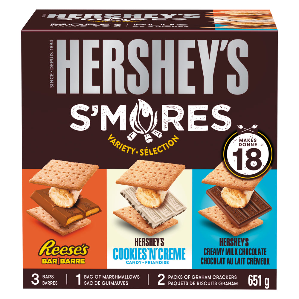 HERSHEY'S SMORES COOKIE KIT, 6 X 651 G