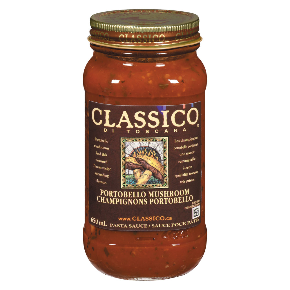 CLASSICO TOSCANA PORTOBELLO SAUCE, 12 X 650 ML