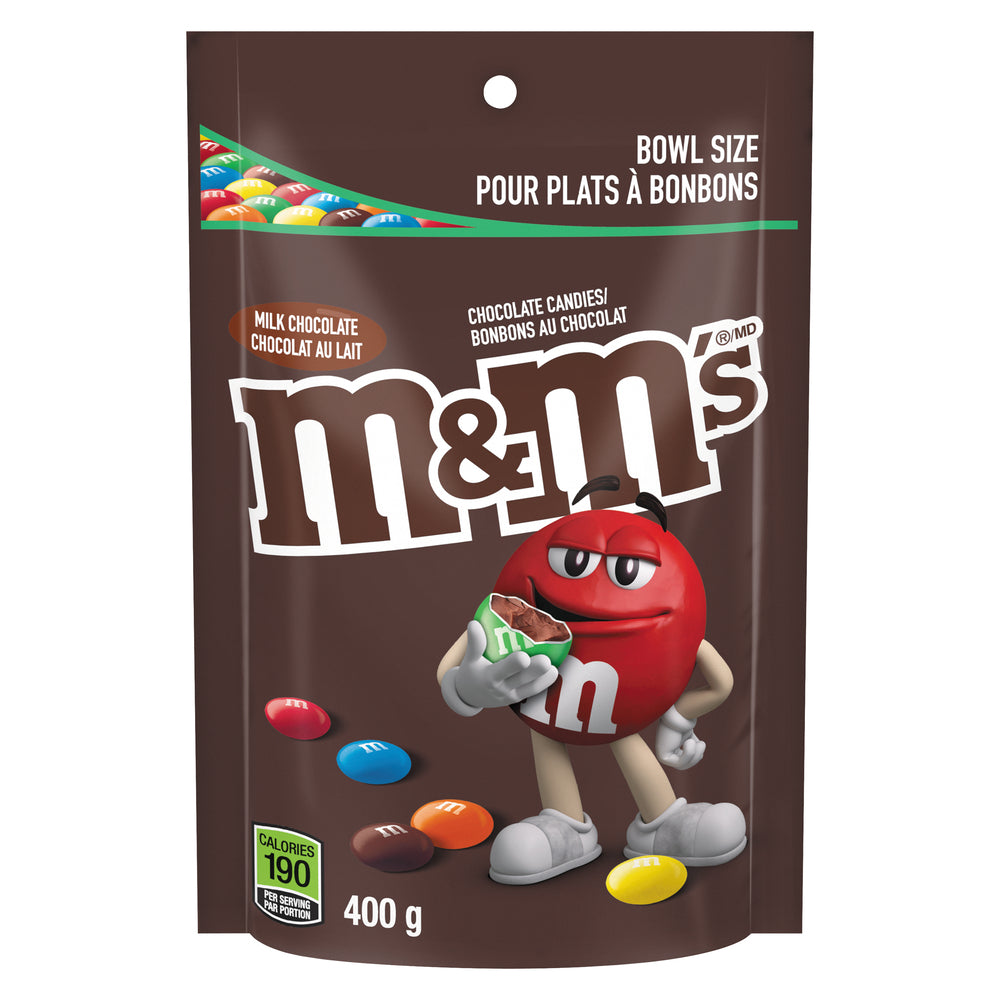 M&M MILK CHOCOLATE, 15 X 400 G