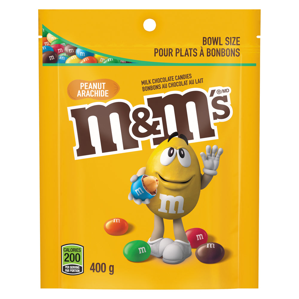 M&M PEANUTS, 15 X 400 G