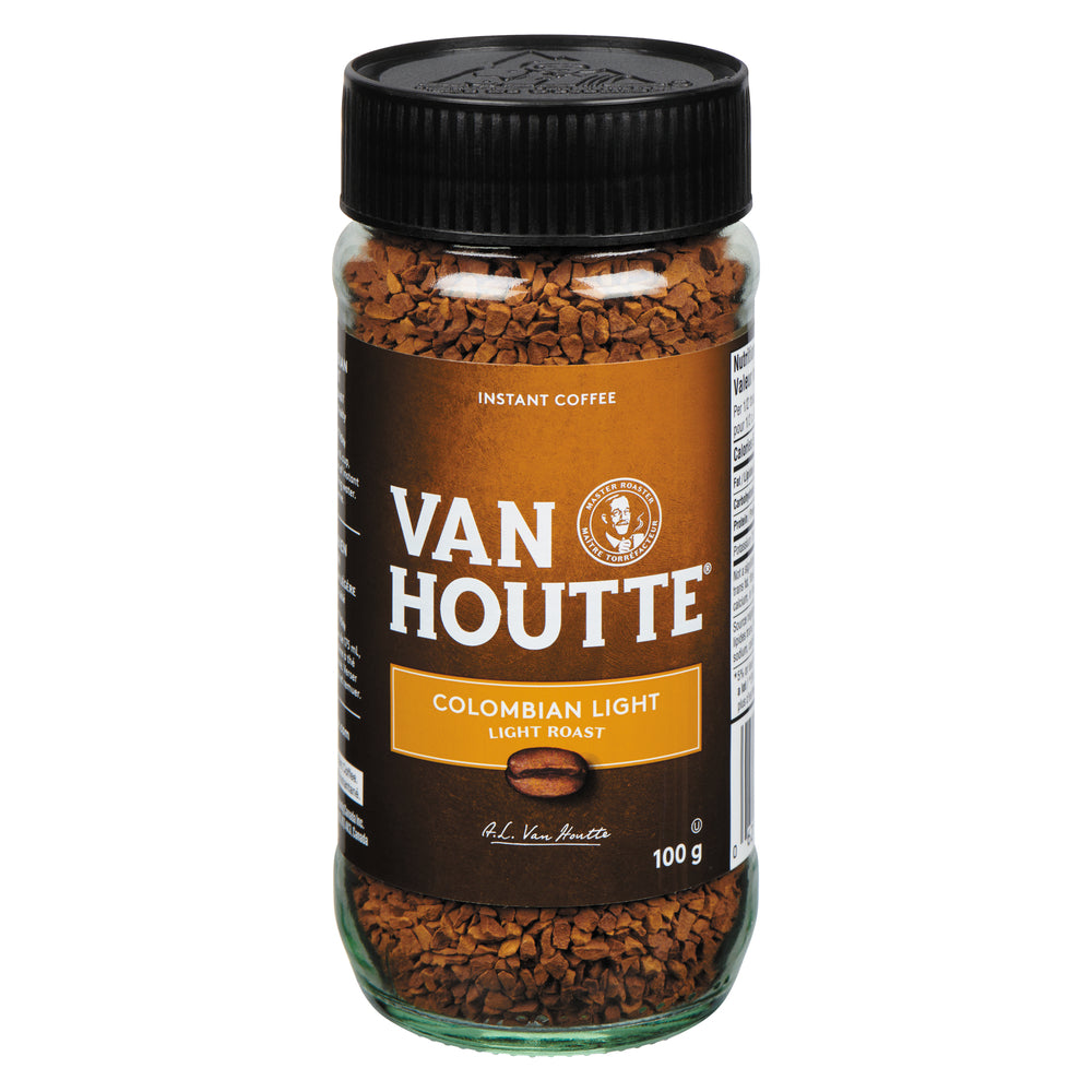 VANHOUTTE INSTANT COLOMBIAN COFFEE, 12 X 100 G