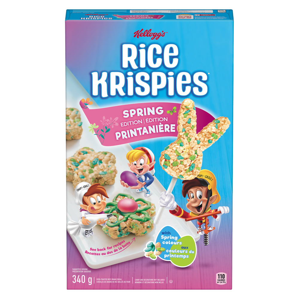 KELLOGG'S RICE KRISPIES SPRING, 10 X 340 G