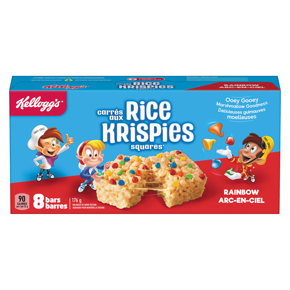 KELLOGG'S RICE KRISPIES RAINBOW, 12 X 176 G