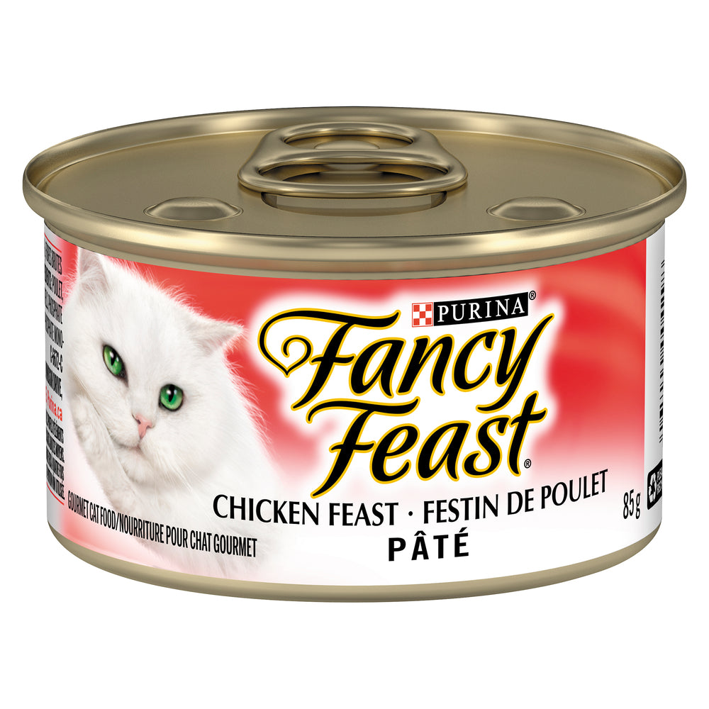 FANCFEST CAT FOOD CHICKEN PATÉ, 24 X 85 G