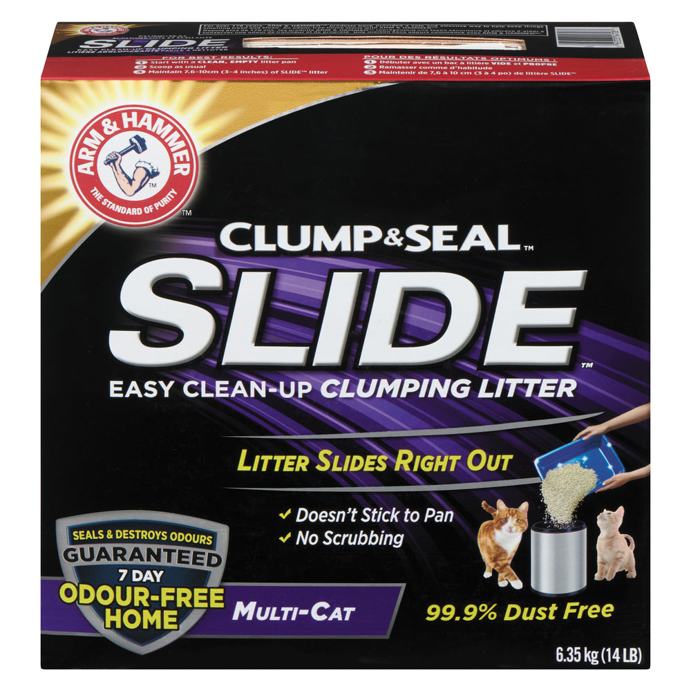 ARMHAMM SLIDE MULTI-CAT LITTER, 3 X 6.35 KG