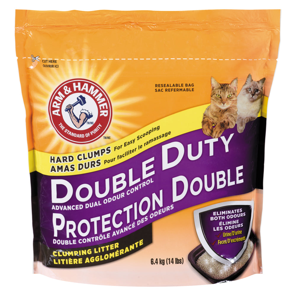 ARM&HAMM CAT LITTER DOUBLE PROTECTION, 3 X 6.400 KG