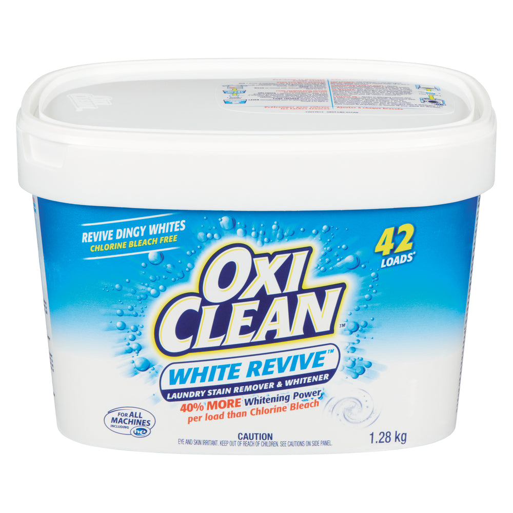 OXICLEAN MAXFORCE DETACHMENT STAIN REMOVER WHITE 42CT, 4 X 1.28 KG