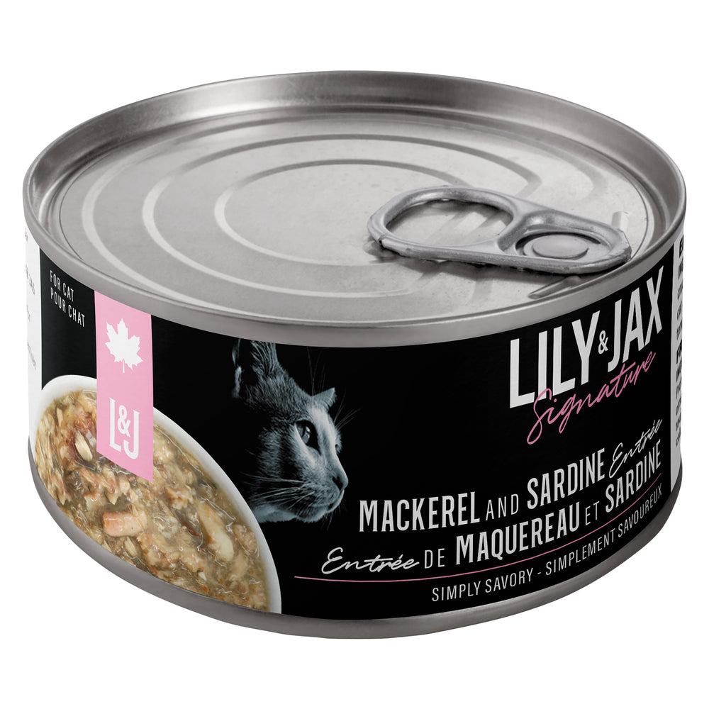 LILY & JAX CAT FOOD MACKEREL, 24 X 85 G