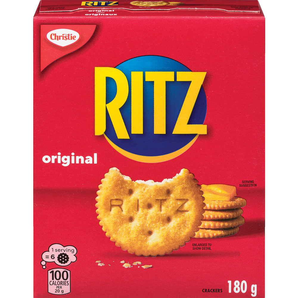 CHRISTIE RITZ CRACKER ORIGINAL, 12 X 180 G