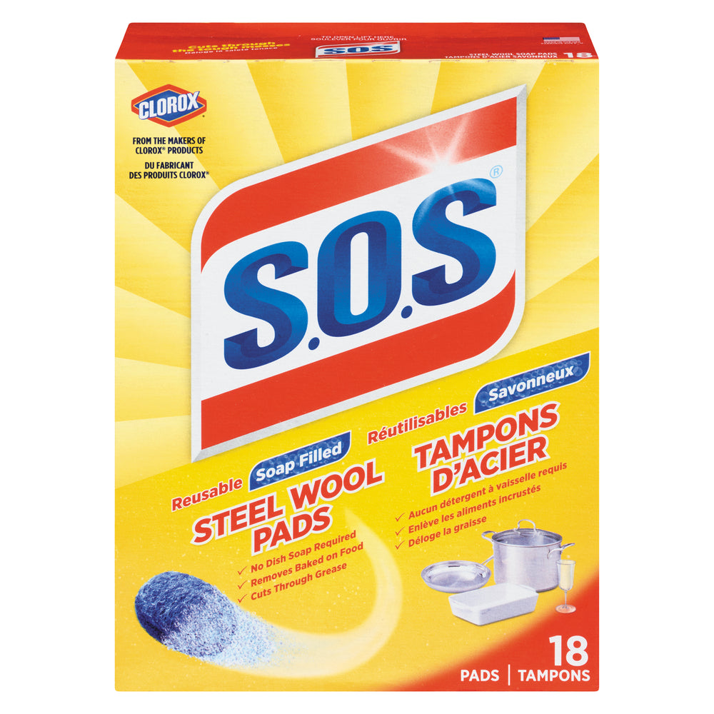 SOS SOAPY PADS, 12 X 18 UN