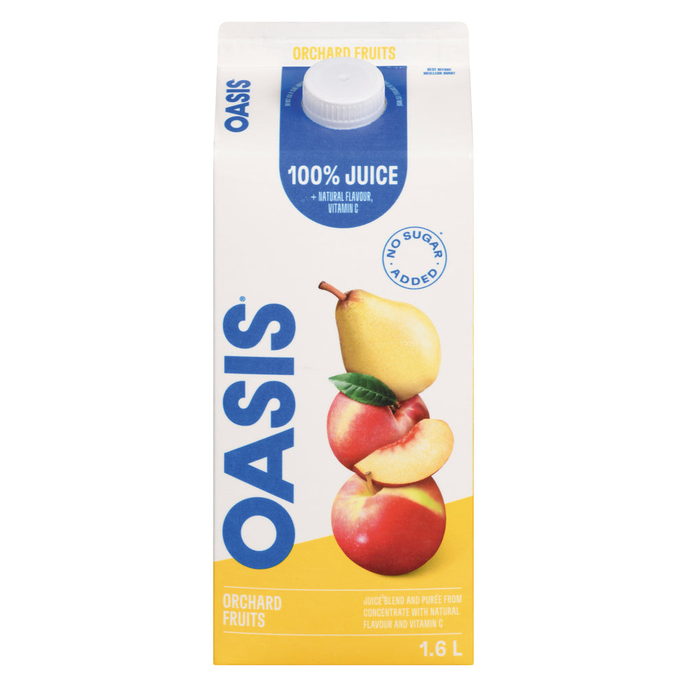 OASIS ORCHARD FRUIT JUICE, 8 X 1.6 L