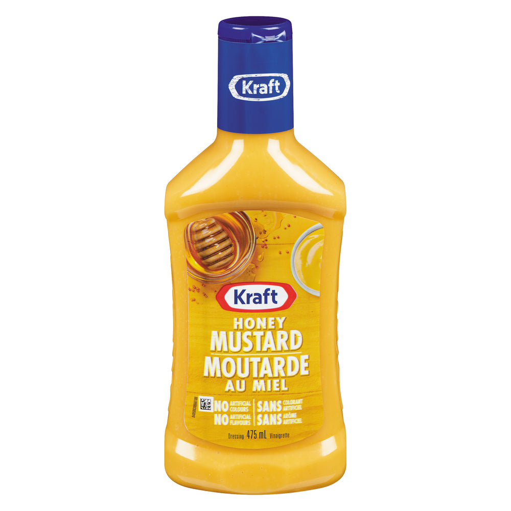 KRAFT HONEY MUSTARD VINAIGRETTE, 10 X 475 ML