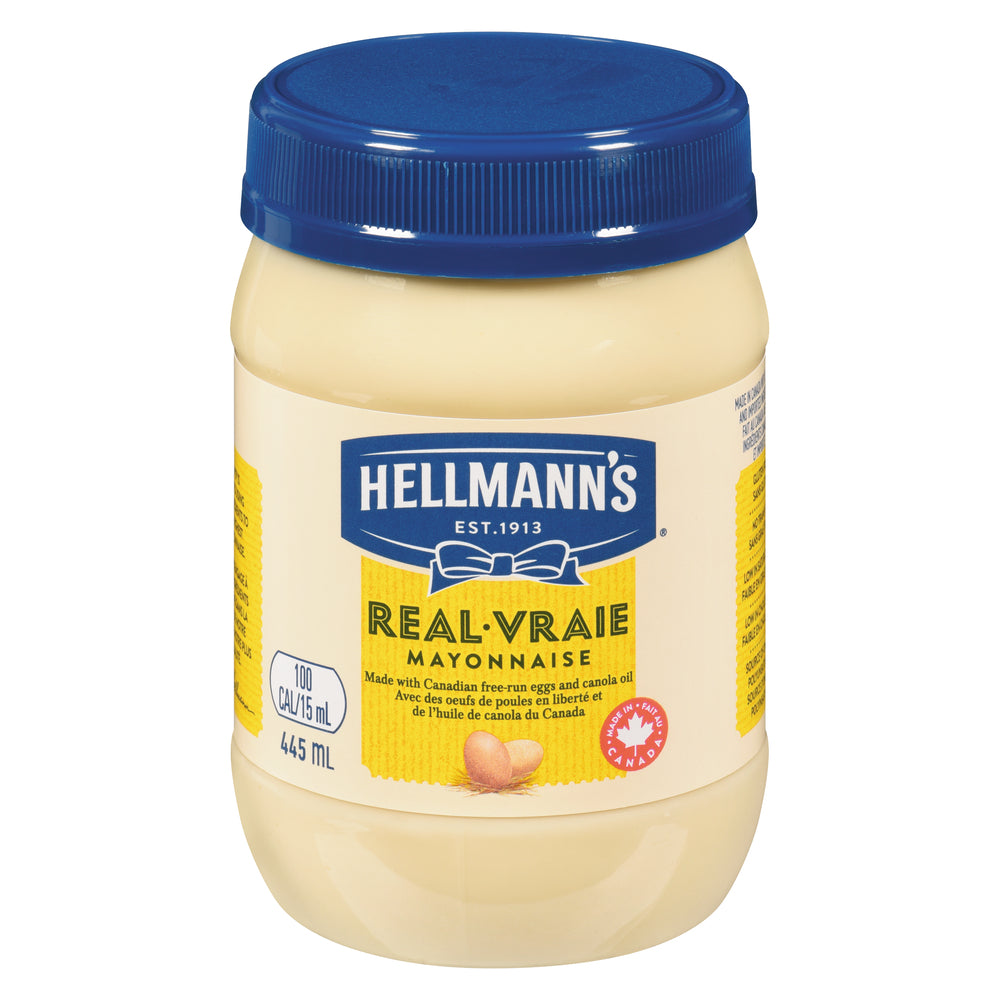 HELLMANN'S REAL MAYONNAISE, 12 X 445 ML