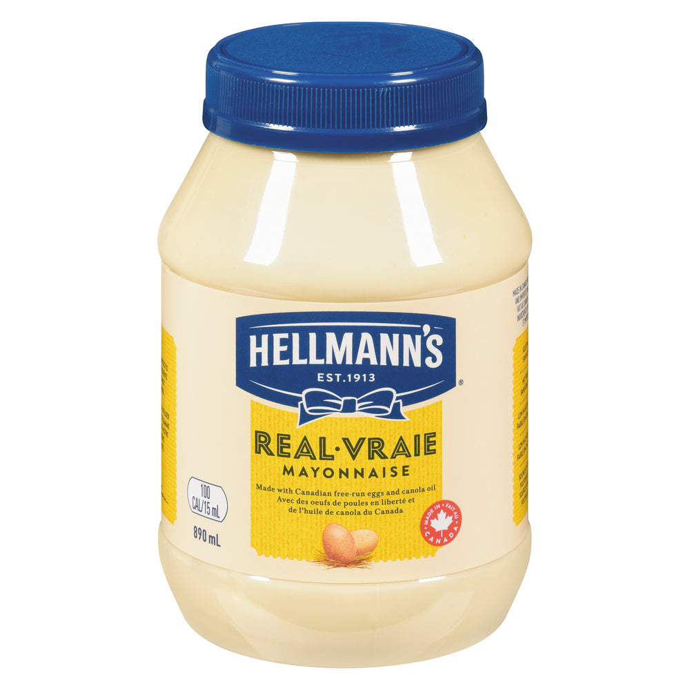 HELLMANN'S REAL MAYONNAISE, 10 X 890 ML