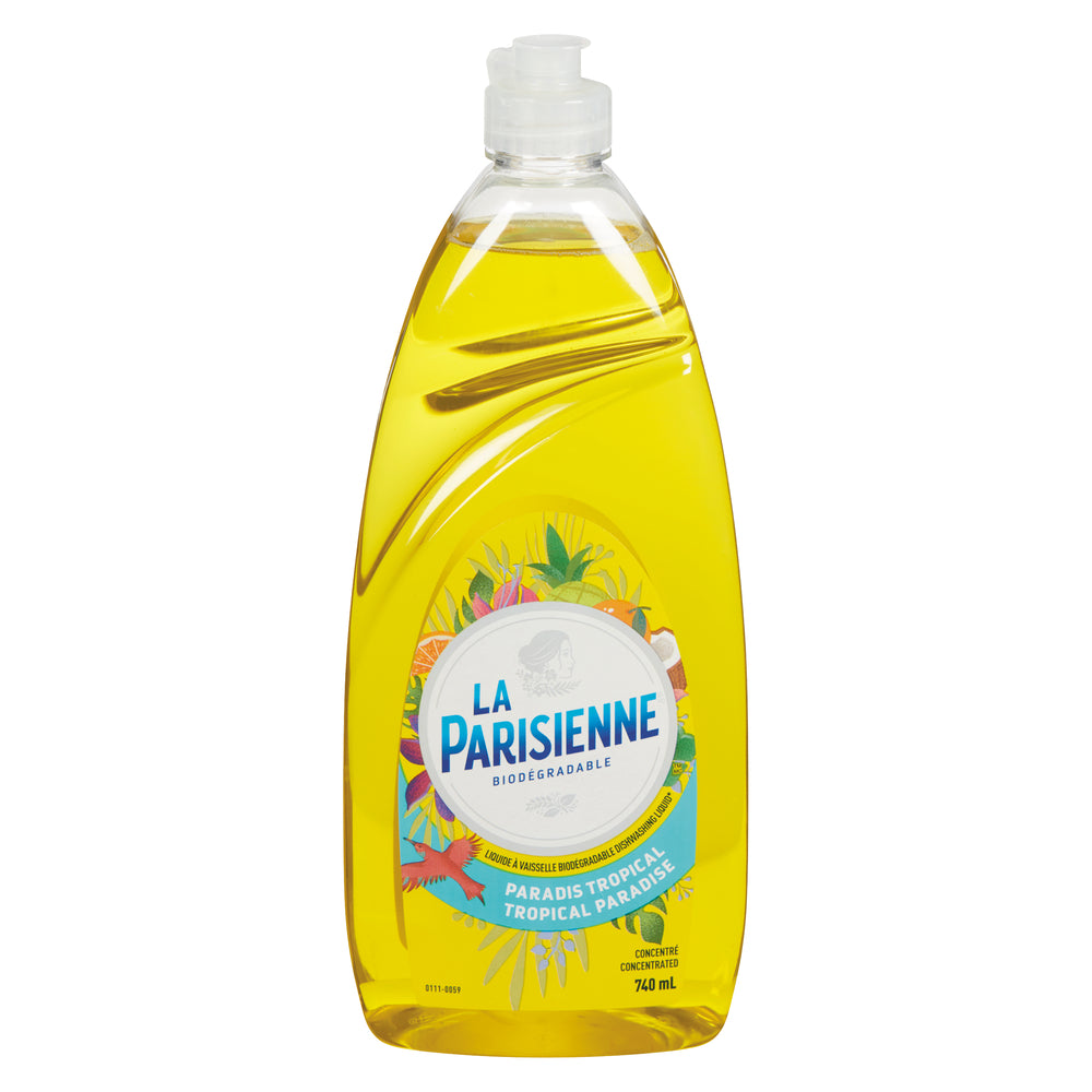LAPARISN LIQUID DISH SOAP TROPICAL PARADISE, 12 X 740 ML