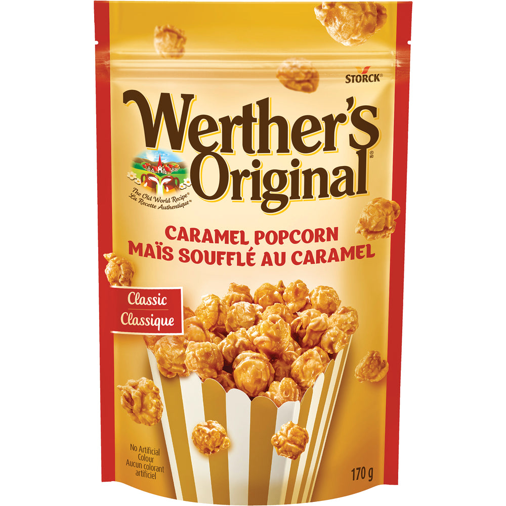 WERTHER'S CARAMEL POPCORN, 12 X 170 G