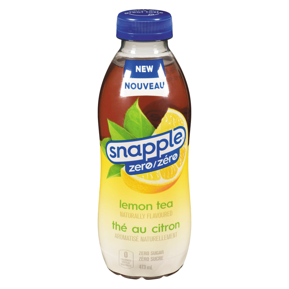 SNAPPLE ICED LEMON TEA ZERO, 12 X 473 ML