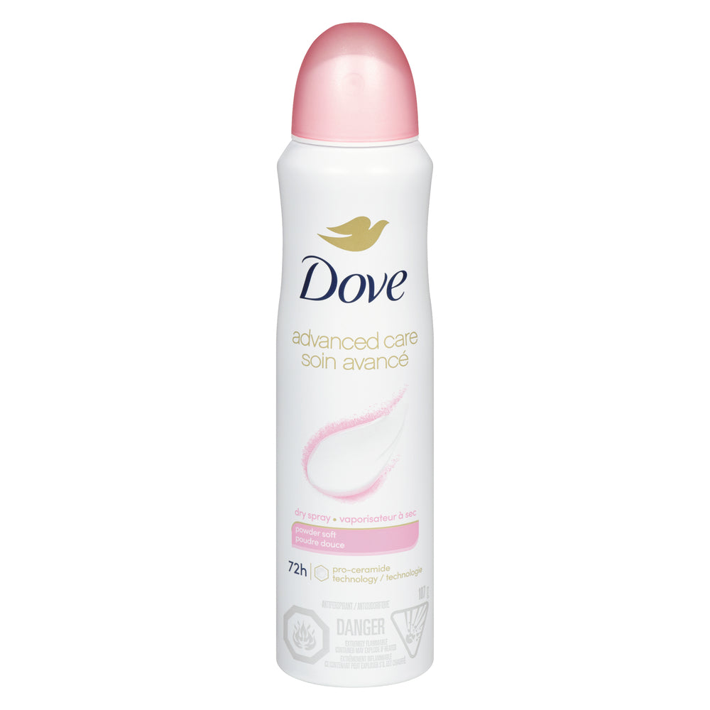 DOVE POWDER SOFT DEODORANT, 3 X 107 G