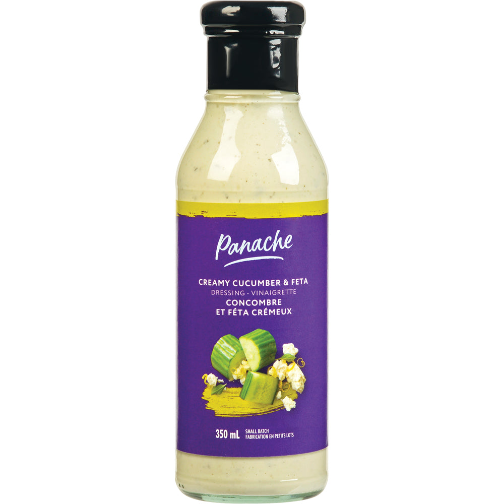 PANACHE CUCUMBER FETA VINAIGRETTE, 12 X 350 ML