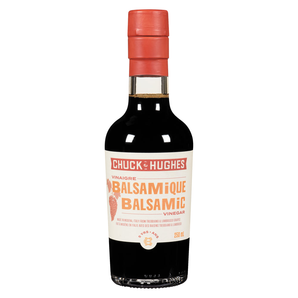 CHUCK HUGHES MODENA BALSAMIC VINEGAR, 12 X 250 ML