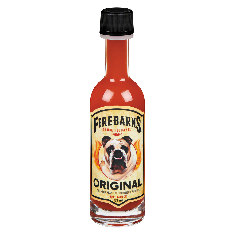 FIREBARN ORIGINAL HOT SAUCE, 12 X 53 ML