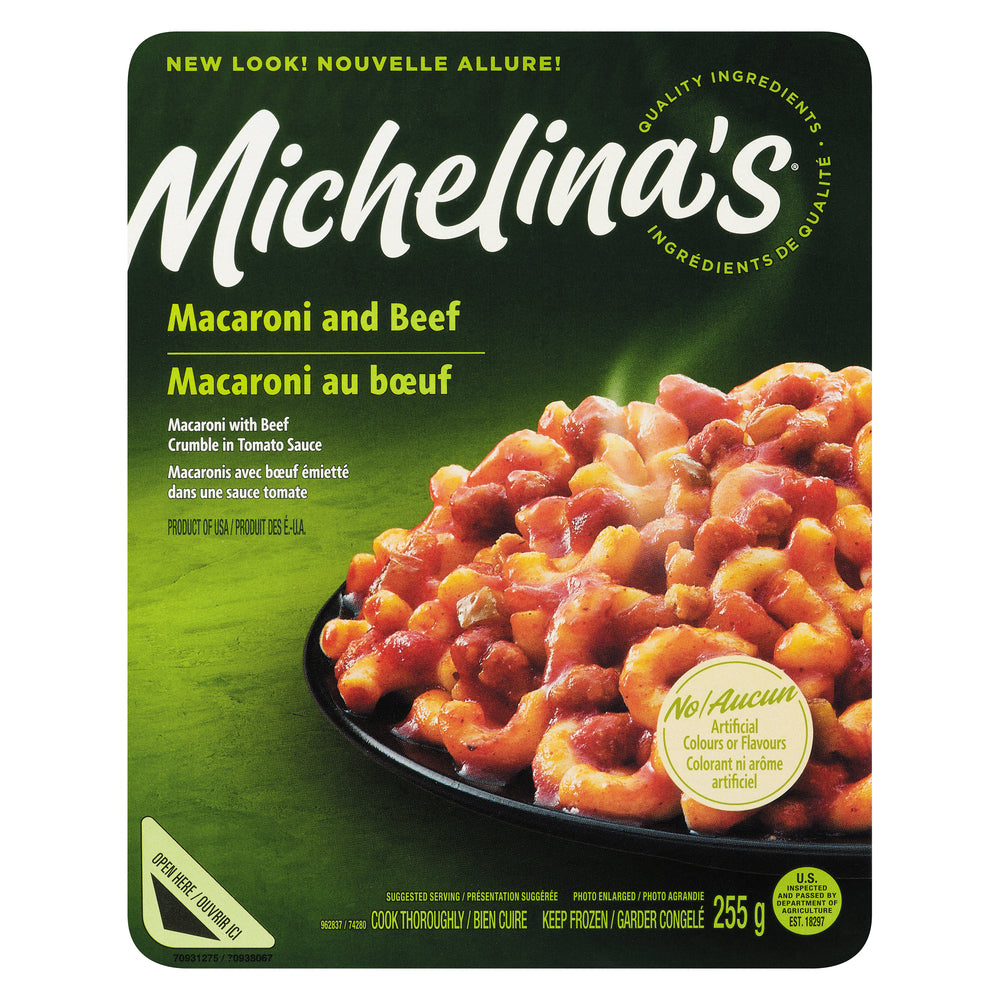 MICHELIN BEEF MACARONI, 8 X 255 G